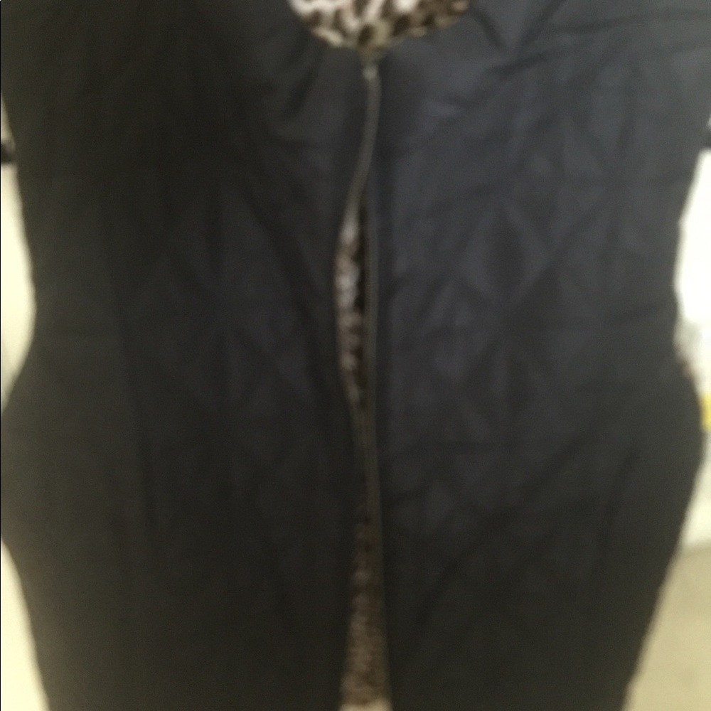 Ruby Rd. Leopard Reversible Vest - Picture 5 of 6